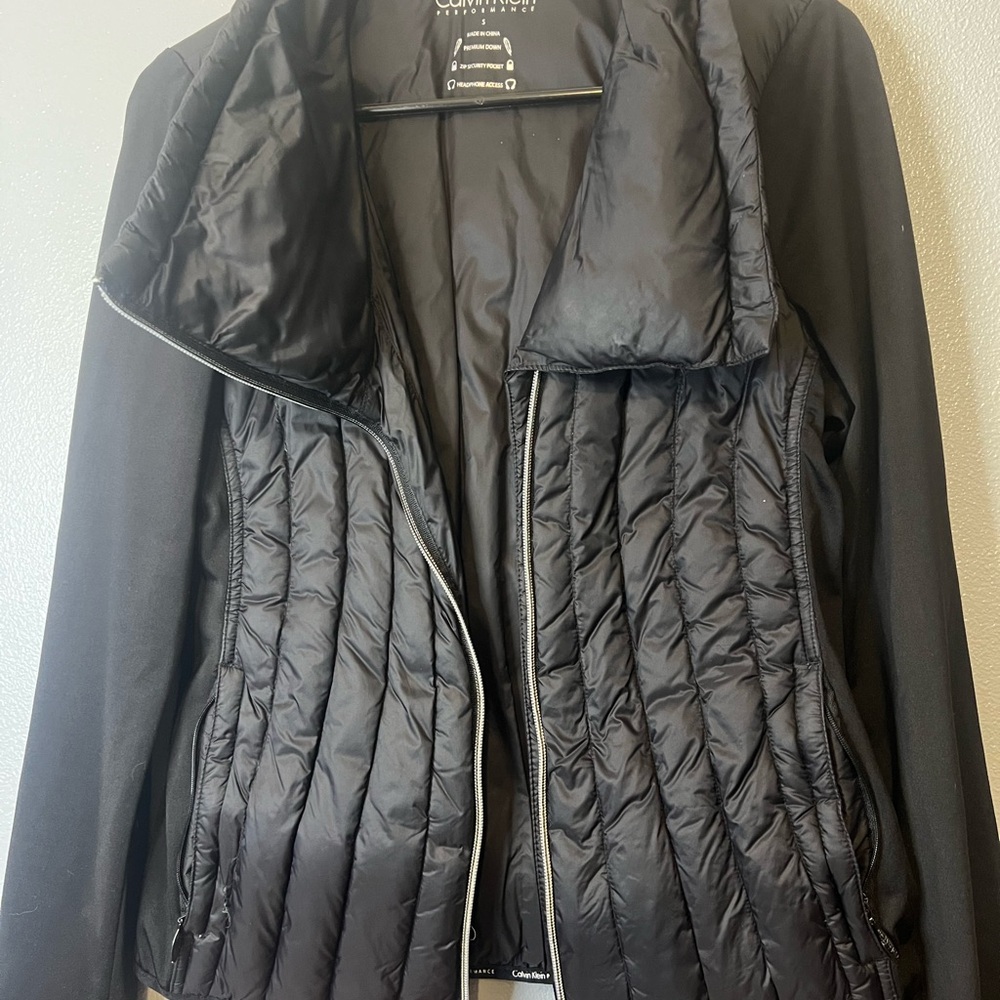 Calvin Klein jacket good condition black small